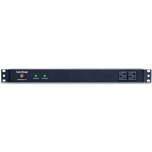 CyberPower RKBS20S2F10R Rackmount surge protector, 20-Amp, 1800 Joules, 12 NEMA 5-20R outlets CyberPower RKBS20S2F10R Rackmount surge protector, 20-Amp, 1800 Joules, 12 NEMA 5-20R outlets